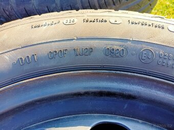 Plechové disky VW 5x112 R16 s pneu - 5