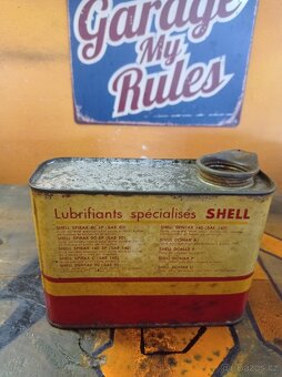 Plechovka od oleje Shell 1l - 5