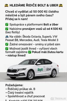 Pronájem vozů včetně flotily ,celá ČR ,práce pro řidiče. - 5