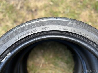 4x Letní pneu Bridgestone + Altenzo - 225/45 R17 - 80% - 5