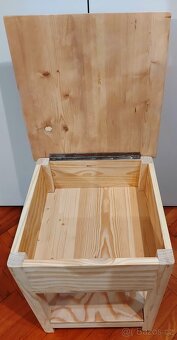 Stolička s úložným prostorem.. - 5