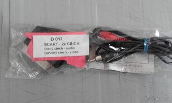 Kabeláže Mix SCART a CINCH , cena za vše - 5