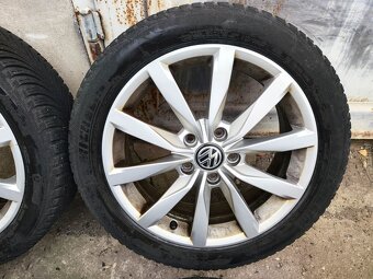 17"zimní alu sada Dijon 5x112 origo Golf 7 GTD Octavia 3 RS - 5