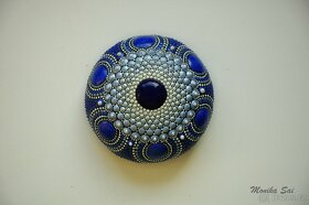 Mandala "Modrá laguna" DotArt - 5