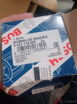 Zapalovací cívka Bosch 0221119027 Škoda 130RS/LR - 5