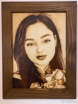 Vypalování fotografií na dřevě, podle vaši fotografií. - 5