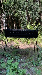 Přenosný gril - ideální pro zahradu a kempování,мангал(3mm) - 5