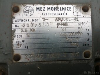 MEZ MOHELNICE 3 FÁZOVÝ MOTOR - 5