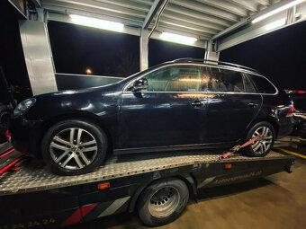 Vůz na náhradní díly VW Golf 6 kombi r.v. 2011 CAYC MLE LC9X - 5