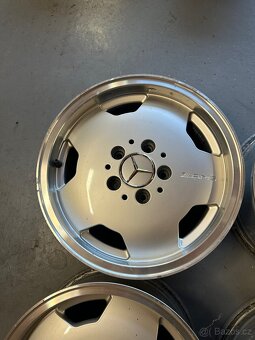 Mercedes Benz AMG Aero alu disky 15” Originál W124 W201 - 5