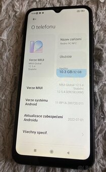 Redmi 9C NFC 2/32 GB, s krabicí a dokladem kupován 8.8.23 - 5