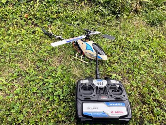 RC vrtulníky TŘI - MJX, Skyartec, RE3LY + příslušenství - 5