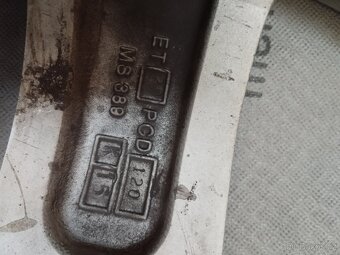 ALU kola 18 BMW  gumy na výměnu - 5