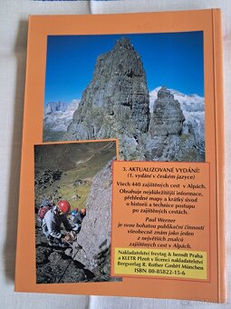 Prodám knihu KLETTERSTEIG ALPY - Paul Werner - 5
