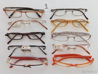 55 obrub na dioptrické brýle, různé druhy, vše dohromady - 5