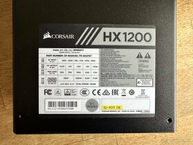 Počítačový zdroj CORSAIR HX series HX1200 - 1200W Platinum - 5