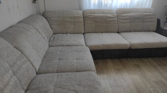 Velká sedací souprava tvar L. - 5