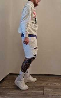 Krémová, béžová mikina Siksilk - 5