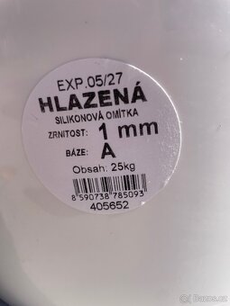 Silikonová omítka bílá 25kg - 5