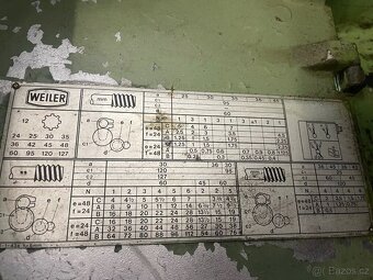 Soustruh Weiler LZ 280 + příslušenství - 5