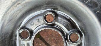 Rezervní dojezd kolo 5x100 6,5x16 ET42 205/55r16 rezerva - 5