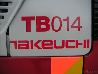 Minibagr , minirypadlo TAKEUCHI TB 014 - 5