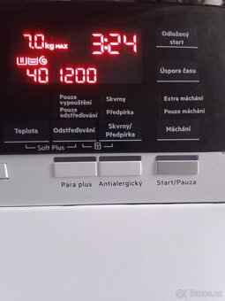 parní automatická pračka Aeg LTX 7E 372C šíře 40cm,7kg - 5