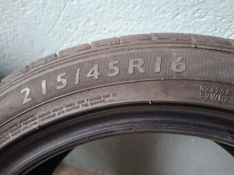 LETNÍ PNEU DUNLOP 215/45R16 86H - 5