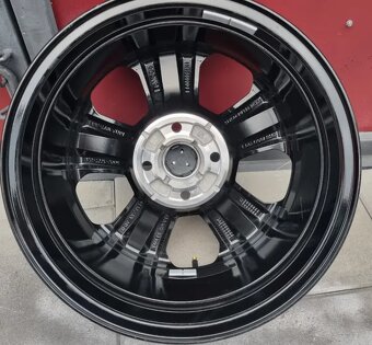 16"NEJET ČERNÉ ALU DISKY 4x108 FORD FIESTA-7+ČIDLA - 5
