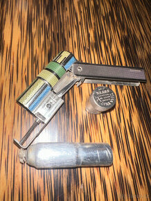 RETRO benz. zapalovač IMCO TRIPLEX SUPER -TOP STAV - 5