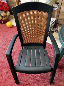 Zahradní židle, stůl, lavice - 5