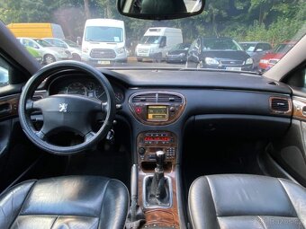 Peugeot 607 2.2 HDI 98kW digitální klima JBL kůže 2001 - 5