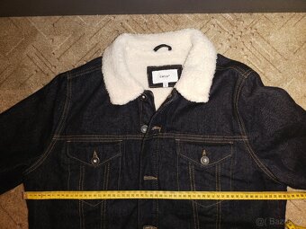 Jeansova bunda zimní pánská - 5