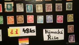 poštovní známky / Německá Říše  č.1  48ks - 5