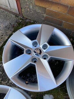 Disky 16” Škoda Octavia III 5x112 6,5jx16 ET46 typ Ilias - 5