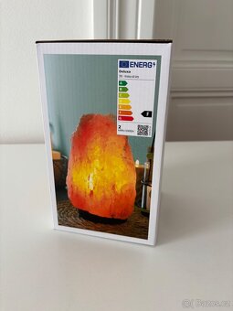 Himálajská solná lampa 20cm značka Deluxa - 5