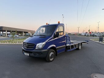 Odtahovka Mercedes Sprinter 519 3.0cdi - 2014 - řp. C 5000kg - 5