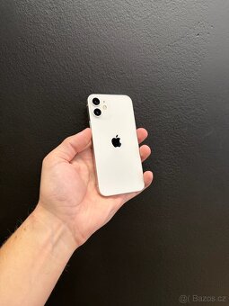 APPLE IPHONE 12 MINI 64GB-BÍLÝ,KRÁSNÝ STAV,BATERIE 100% - 5
