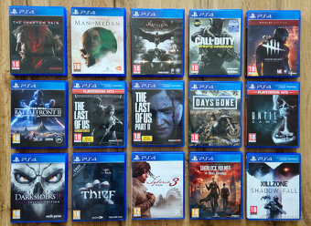 Hromada her na Playstation 4 - moje sbírka - TOP STAV - 5