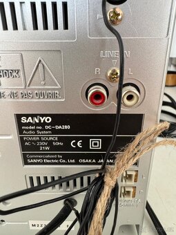 Mikrosystém SANYO DC-DA280 - 5
