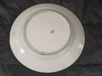 značený český malovaný talíř  1883 – 1945 Sudety - 5