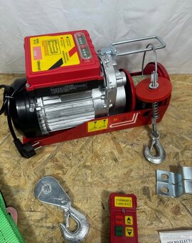 Elektrický naviják 400/800kg s dálkovým ovládáním - 5
