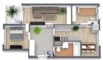 Pronájem byty 4+1, 78 m2 - Liberec VI-Rochlice, ev.č. 01219 - 5