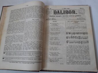 DALIBOR r.1859 hudební časopis - 5