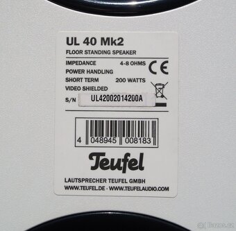 TEUFEL UL 40 MK 2 elegantní bílé - 5