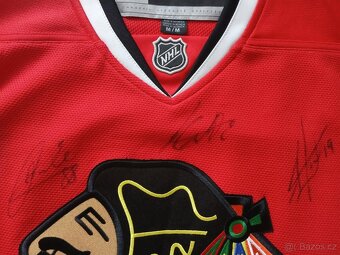 Hokejový dres Chicago Blackhawks podepsaný - 5