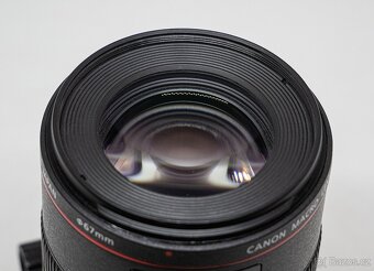 CANON 100/2,8 IS L USM MACRO- TOP stav + stativová patka - 5