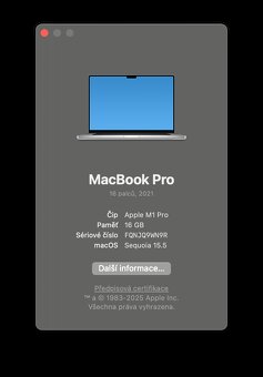 Apple MacBook Pro 16" (2021) – M1 Pro / 1TB / 16GB RAM - 5