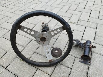 Škoda 110r sportovní volant Kolínak + spinacka - 5