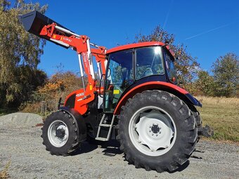 ZETOR PROXIMA 85 S ČELNÍM NAKLADAČEM TRAC-LIFT A SPZ - 5